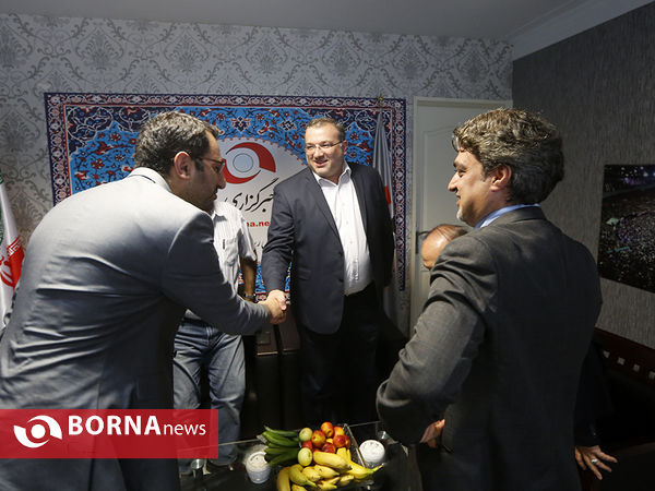 حضور وزیر ورزش و جوانان در خبرگزاری برنا