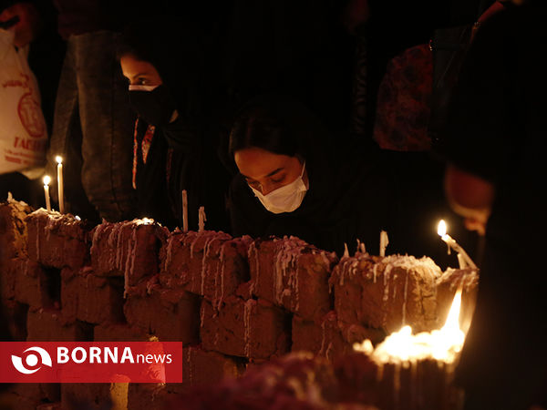 مراسم شام غریبان در میدان امام حسین (ع)