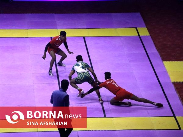 روز نخست مسابقات کبدی قهرمانی جوانان جهان