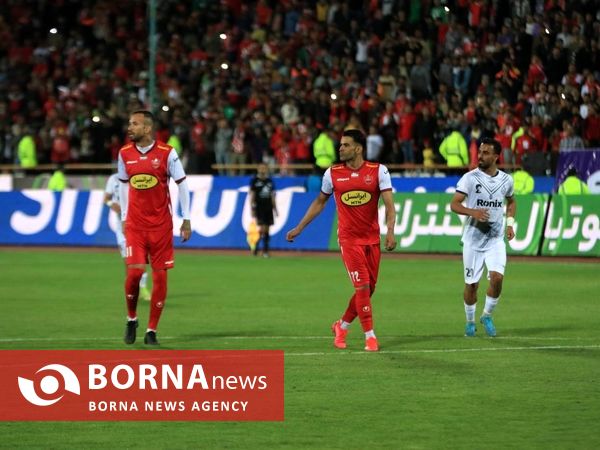 دیدار تیم های فوتبال پرسپولیس _ ملوان
