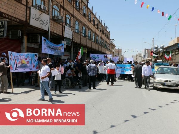 راهپیمایی روز جهانی قدس - آبادان