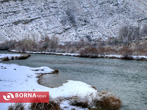 بارش اولین برف زمستانی در ارومیه