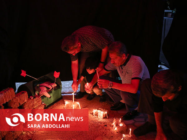 شام غریبان امام حسین علیه السلام در محله دروازه شمیران