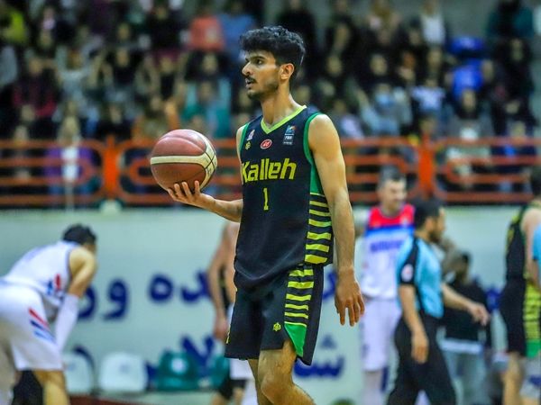 دیدار تیم های بسکتبال نبوغ - کاله