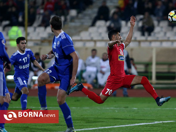 دیدار تیم های فوتبال  پرسپولیس- نسف قارشی ازبکستان
