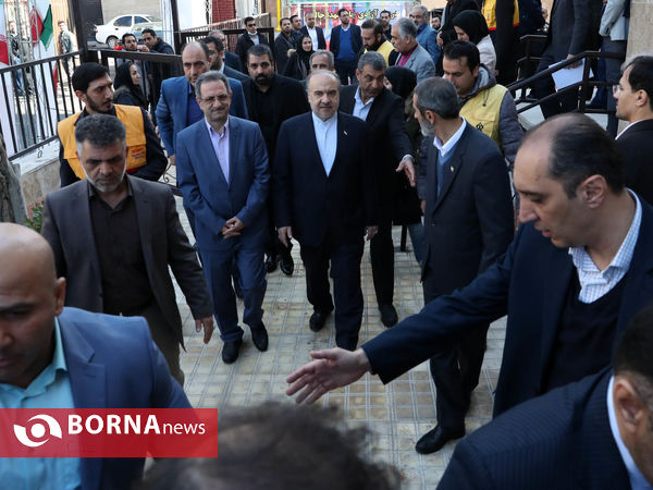 افتتاح مجموعه ورزشی شهید خوراکیان