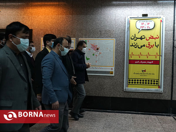 مانور مترو تهران