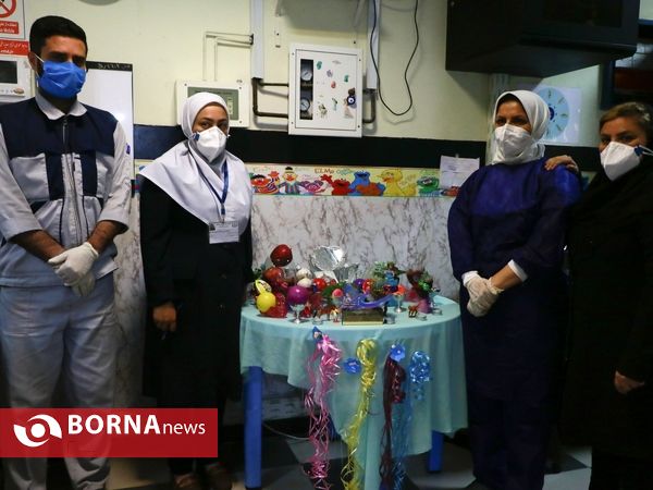 سال نو در کنار کادر درمان جنوب غرب خوزستان