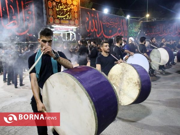 عزاداری شب عاشورای حسینی (ع) موکب رضوی ارومیه