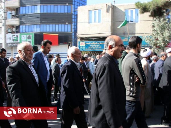 راهپیمایی روز ۱۳ آبان- شهرستان قدس