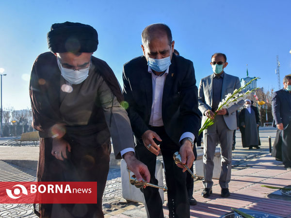 گلباران گلزار شهدای اراک