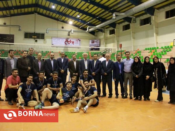 اختتامیه جام بزرگ والیبال شهرستان لاهیجان