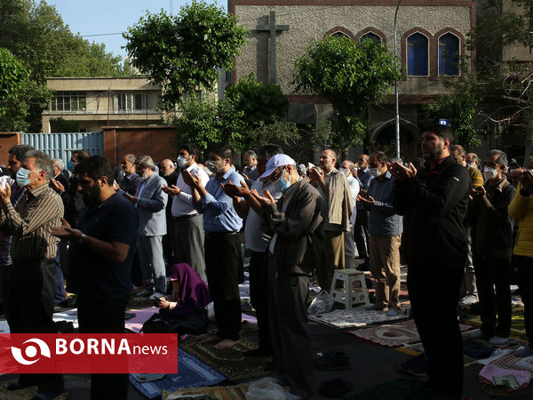 نماز عید سعید فطر - حوالی دانشگاه تهران