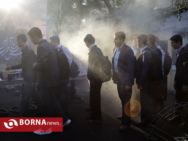 آغاز سال تحصیلی با حضور شهردار تهران