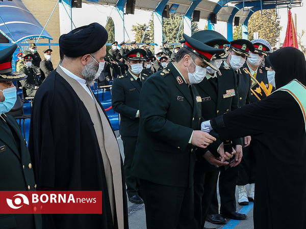 اعطای درجه به دانش آموختگان دانشگاه علوم انتظامی