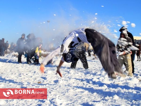 جشنواره بزرگ آدم برفی در اردبیل