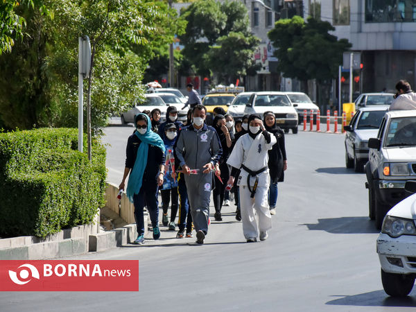 گام های اهالی ورزش به پاس تلاش مدافعان سلامت