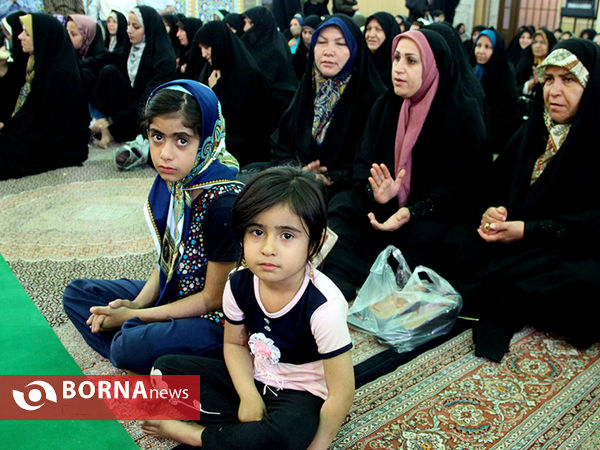مراسم تجلیل از جانبازان در حرم سیدعلاالدین حسین (ع)