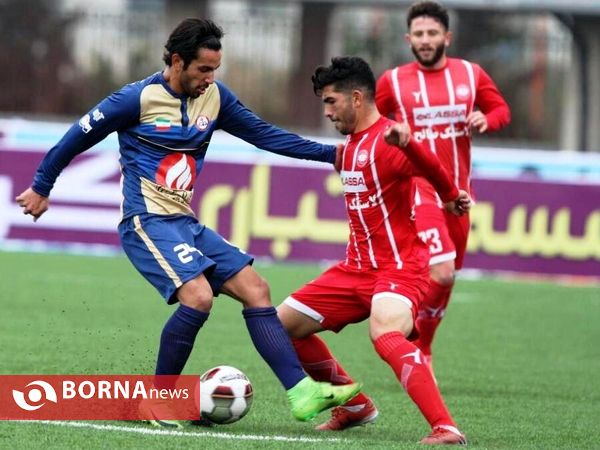 دیدار تیم های فوتبال سپیدرود رشت- نفت تهران