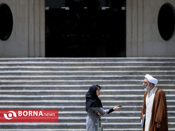 حضور وزرا دولت در جمع خبرنگاران
