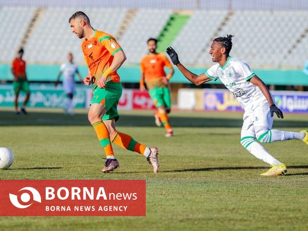 دیدار تیم های فوتبال آلومینیوم - مس