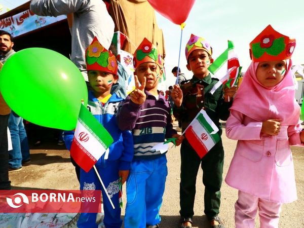 راهپیمایی 22 بهمن در منطقه آزاد اروند-آبادان