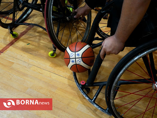 تمرین تیم ملی بسکتبال معلولین و جانبازان