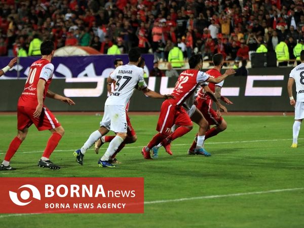 دیدار تیم های فوتبال پرسپولیس _ ملوان