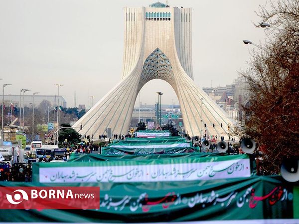 راهپیمایی روز 22 بهمن در تهران-2