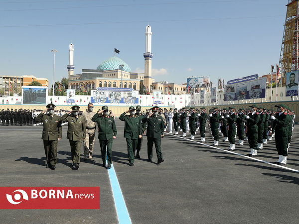 مراسم مشترک دانش‌آموختگی دانشگاههای افسری نیروهای مسلح در دانشگاه امام حسین(علیه السلام)