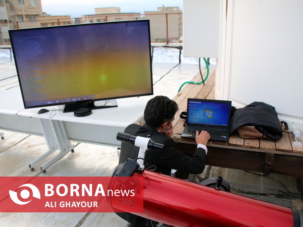 تلاش برای رویت هلال ماه شوال در ارومیه 