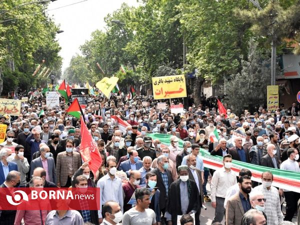 مراسم راهپیمایی روز قدس در گرگان