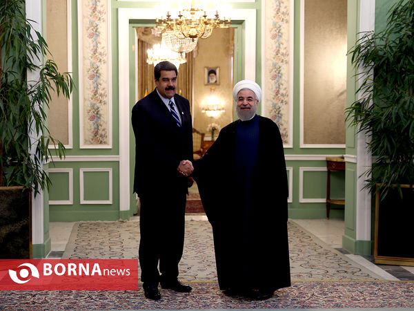 دیدار رییس جمهوری ونزوئلا با رییس جمهوری اسلامی ایران