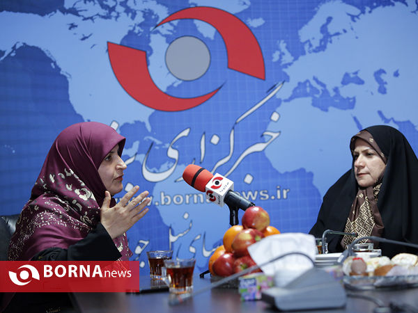 حضور طیبه سیاوشی و فاطمه ذوالقدر نمایندگان مردم تهران در خبرگزاری برنا