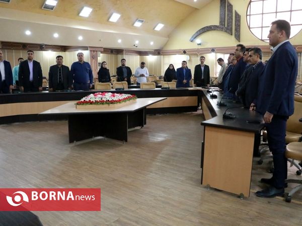جلسه آغاز به کار سرپرست فرمانداری ویژه آبادان