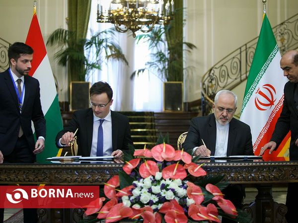 امضای  هشت سند همکاری بین ایران و مجارستان