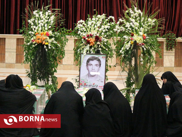 استقبال از شهدای گمنام در فرودگاه شیراز