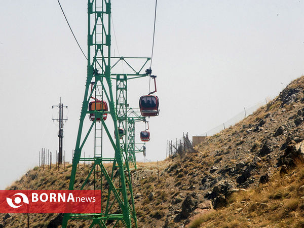 بازدید اهالی رسانه از عملیات نوسازی مجموعه تفریحی ورزشی توچال