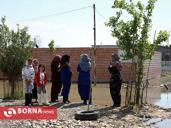 بازگشت سیل به آق قلا