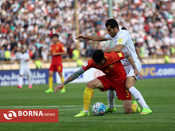 در حاشیه دیدار تیم های ملی ایران و چین2