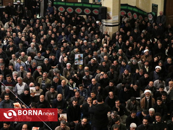 مراسم گرامیداشت سومین روز شهادت سردارشهید حاج قاسم سلیمانی در همدان