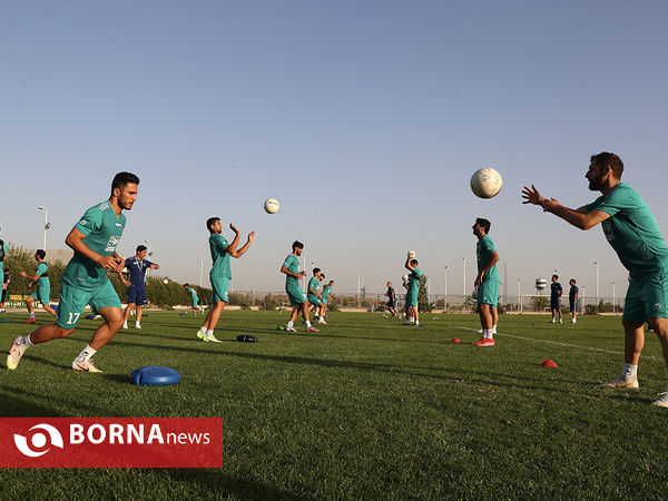 تمرین تیم فوتبال سپاهان