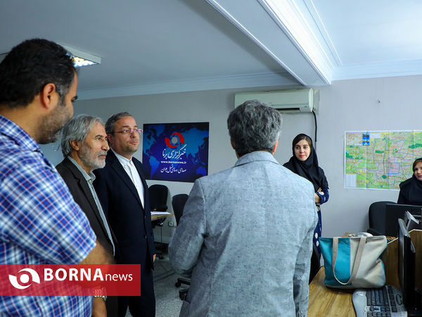 بازدید مدیر عامل صندق حمایت از قهرمانان و پیشکسوتان از خبرگزاری برنا