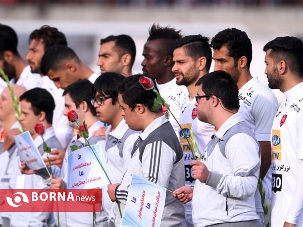 در حاشیه دیدار تیم های فوتبال سپیدرود رشت- پرسپولیس تهران
