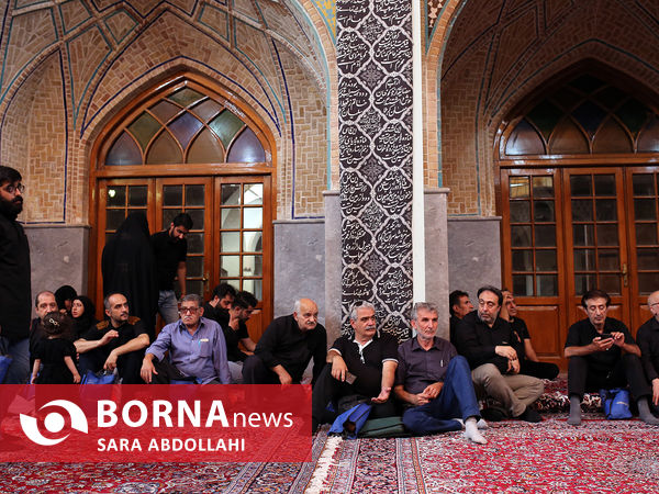 عزاداری روز تاسوعای حسینی علیه السلام در بازار تهران 