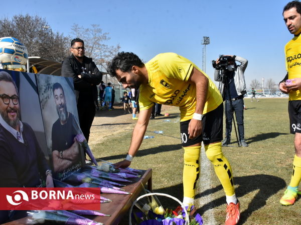 دیدار دوستانه تیم های پیشکسوتان آلومینیوم اراک و یاران رسانه