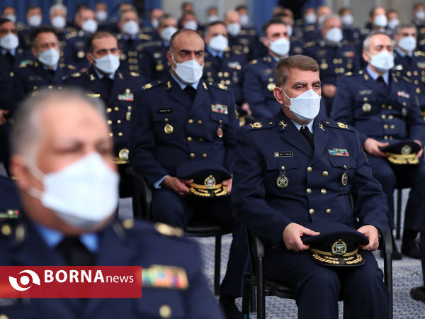 دیدار فرماندهان و کارکنان نیروی هوایی و پدافند هوایی ارتش با رهبر انقلاب