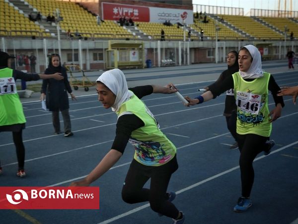 رقابت های دو و میدانی قهرمانی نوجوانان دختر کشور