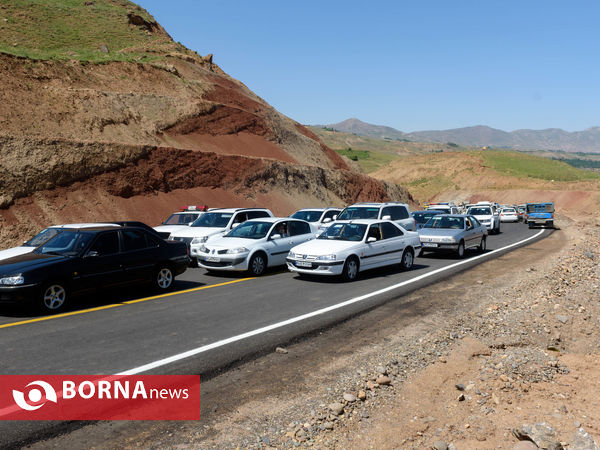 افتتاح جاده جدید هشتگرد-طالقان