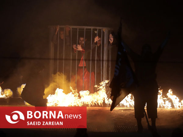 نمایش میدانی «تنهاتر از مسیح»